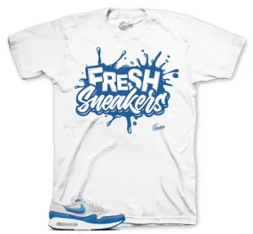 Air Max 1 Royal Blue Fresh Sneakers Shirt