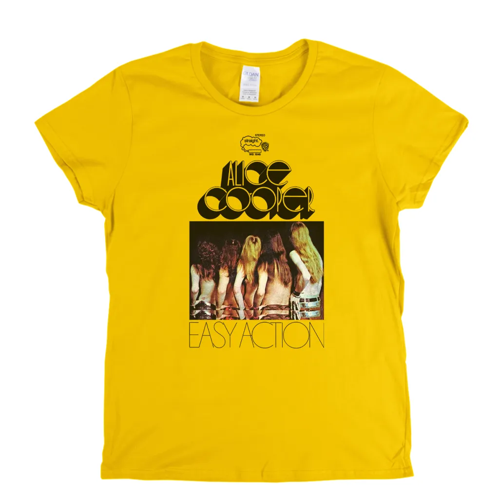 Alice Cooper Easy Action Womens T-Shirt