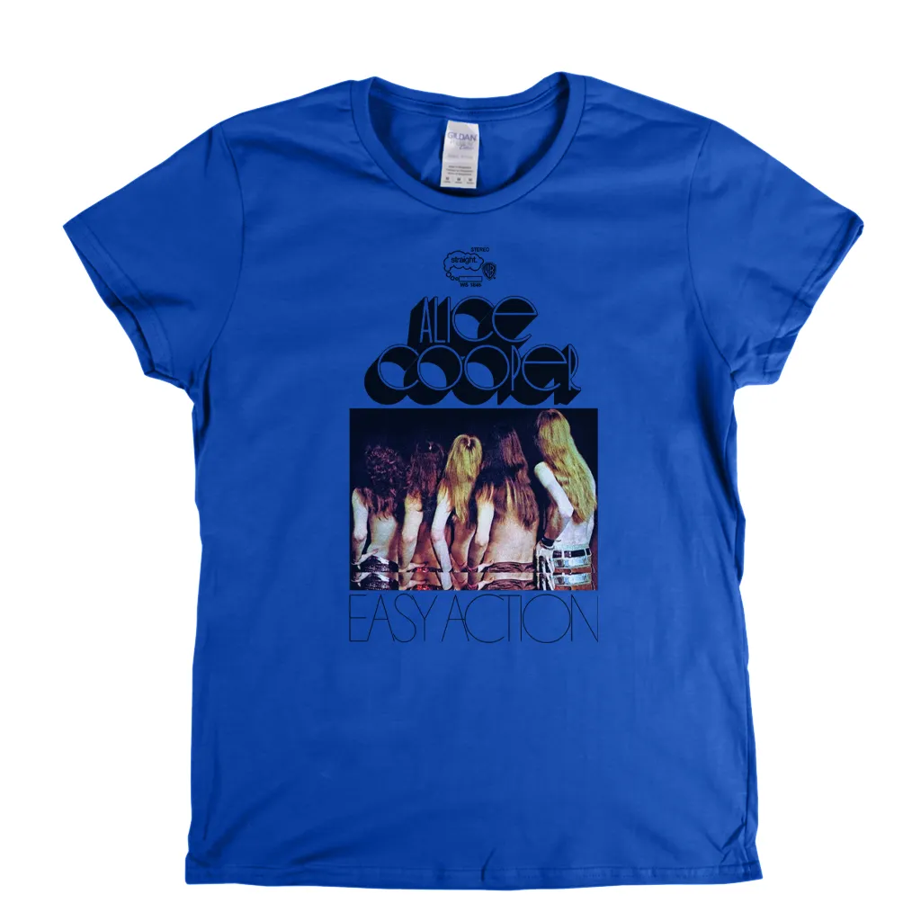 Alice Cooper Easy Action Womens T-Shirt