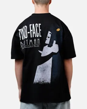 American Thrift X DC Batman Two Face Heavyweight T-Shirt Black