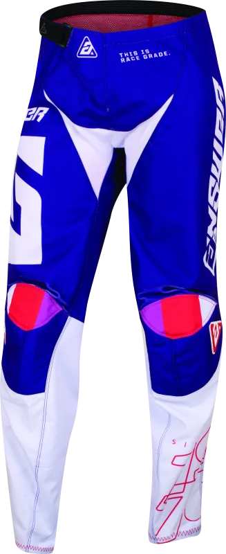 Answer 23 Syncron CC Pant Purple/White/Red Womens Size - 6R