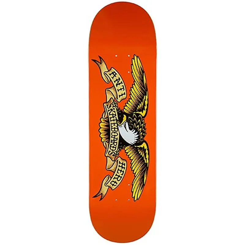 Anti-Hero 9.0" x 33.25" Classic Orange Eagle Skateboard Deck