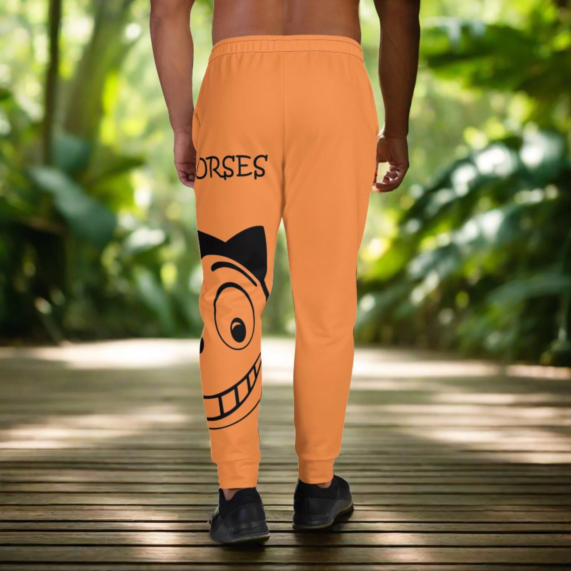 Eco-Conscious Comfort 'I Love Horses' Men's Joggers