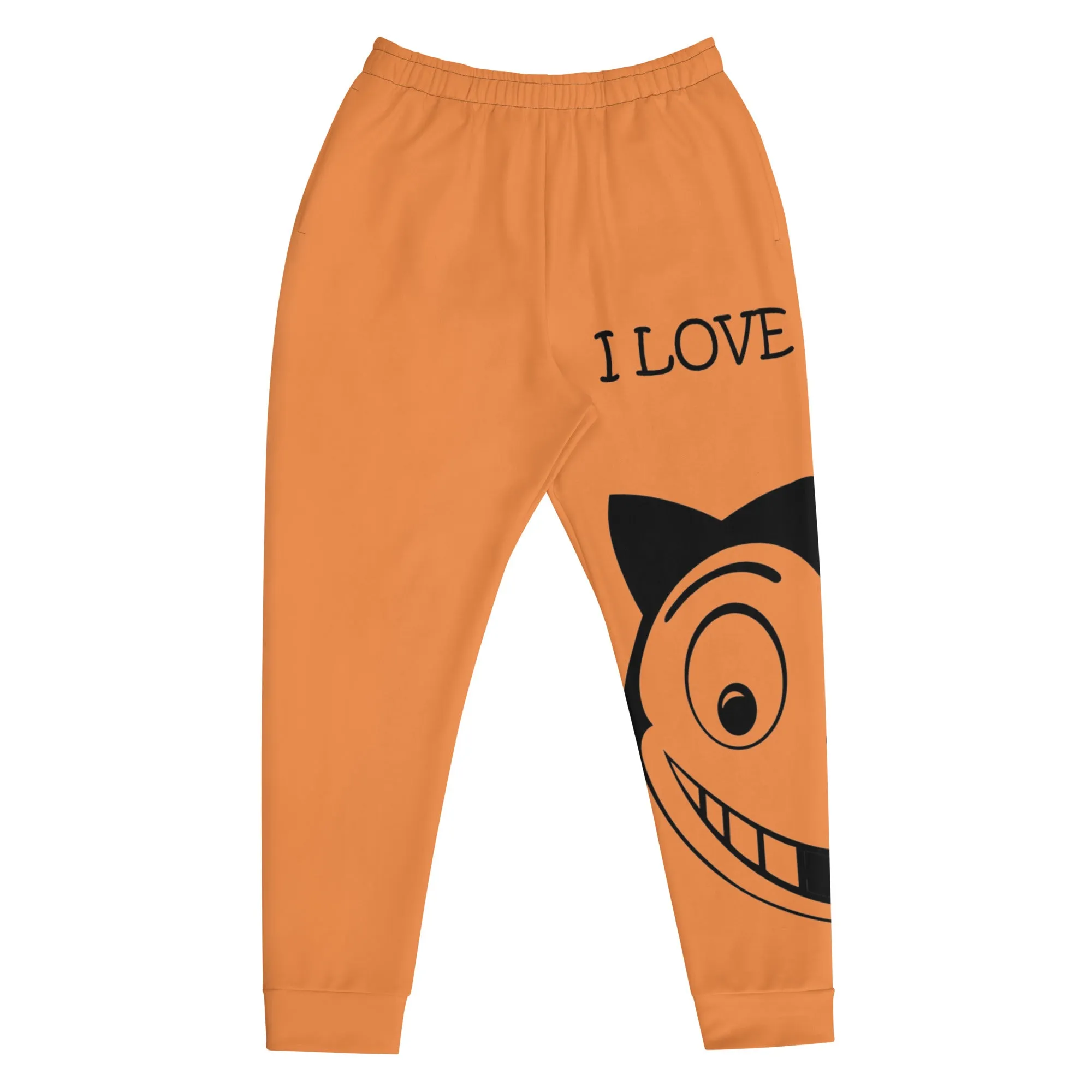 Eco-Conscious Comfort 'I Love Horses' Men's Joggers