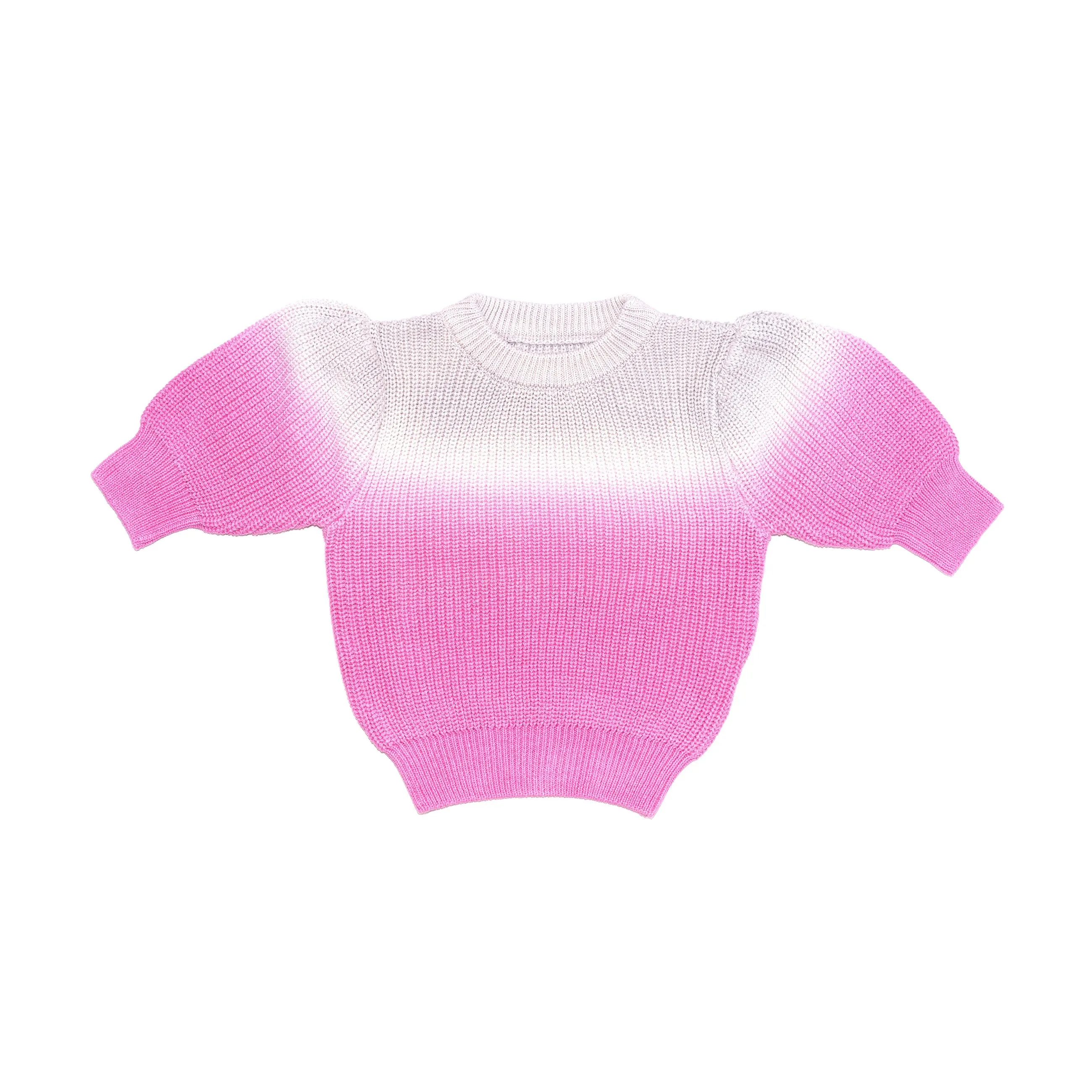 French Rose Quarter-sleeve Sweater