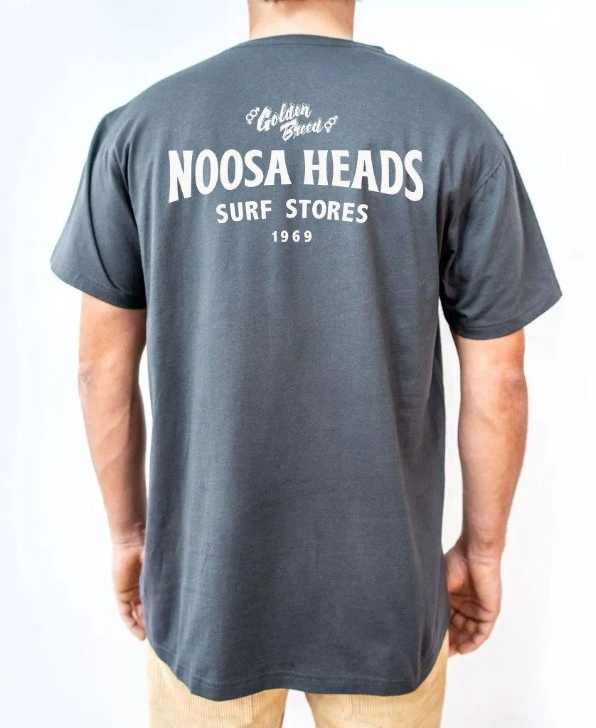 Noosa Easy Rider Tee | Wash Black