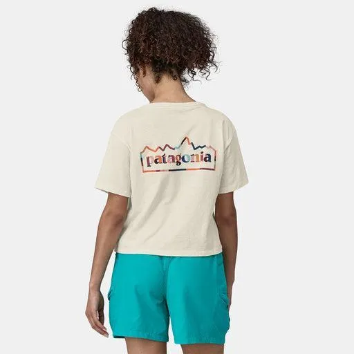 Patagonia Unity Fitz Easy-Cut Responsibili-Tee Birch white