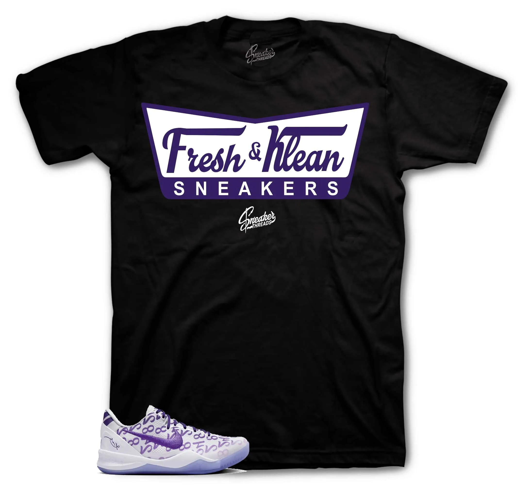 Protro 8 Court Purple - Fresh & Klean Shirt