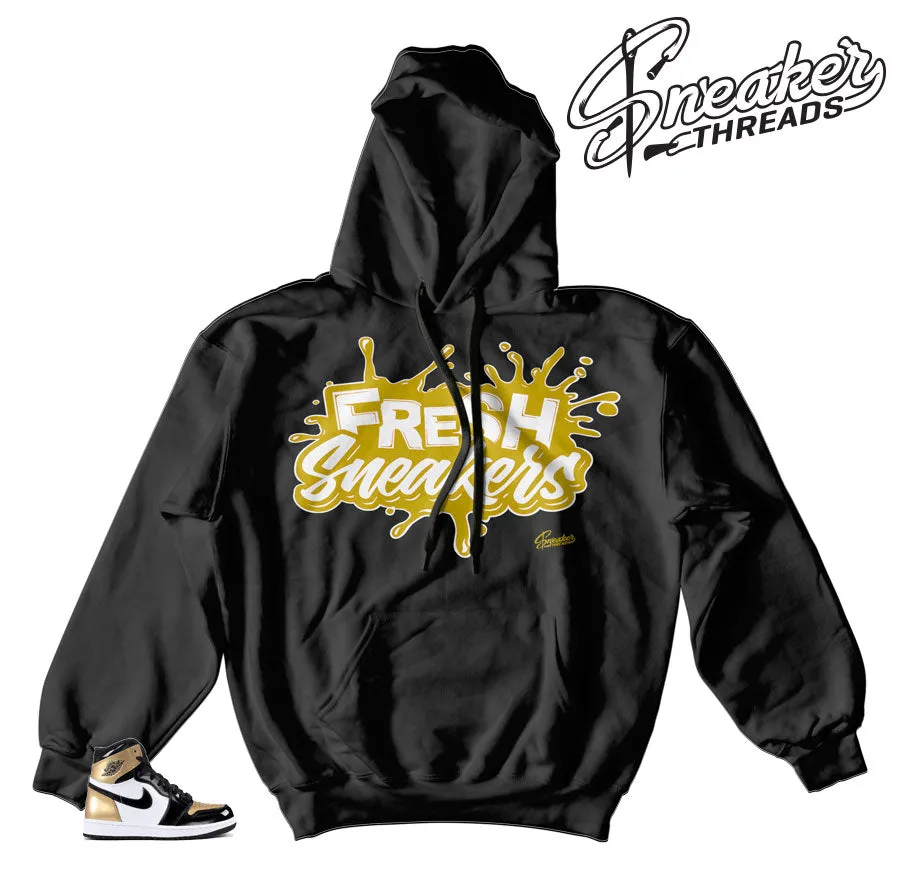 Retro 1 Gold Toe Fresh Sneakers Hoody