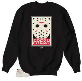 Retro 11 Platinum Tint Fresh To Death Sweater