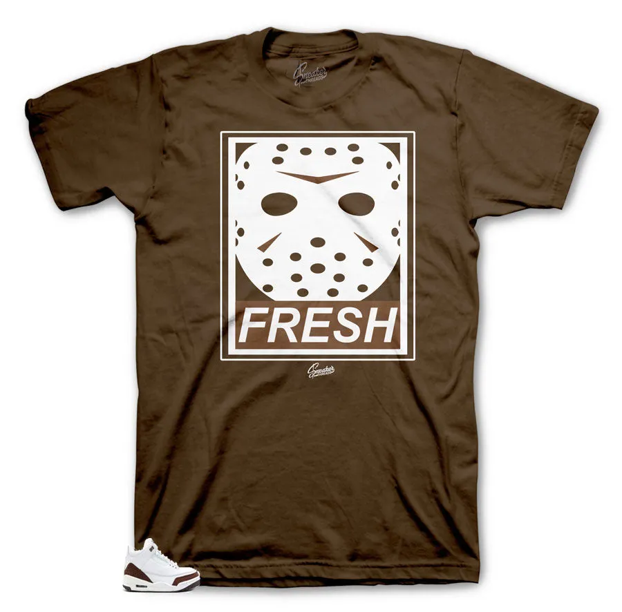 Retro 3 Mocha Fresh to Death Shirt