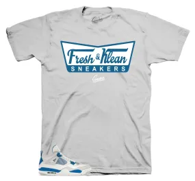 Retro 4 Industrial Blue Fresh & Klean Shirt