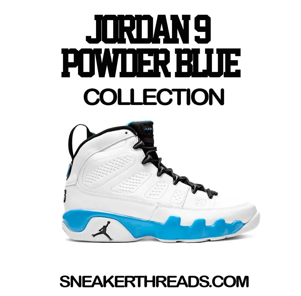 Retro 9 Powder Blue Fresh Hoody