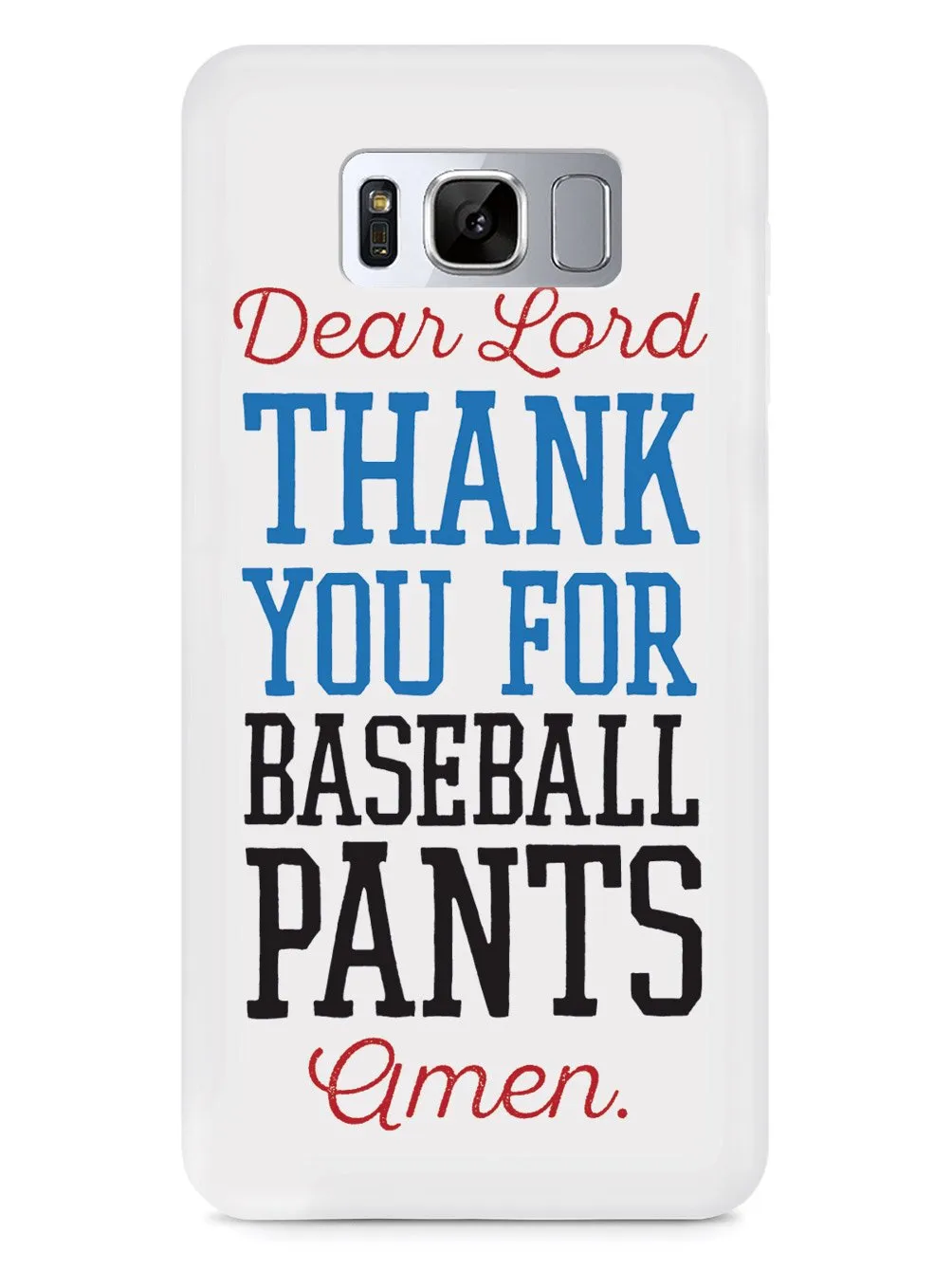 Thank You For Baseball Pants - Baseball Case