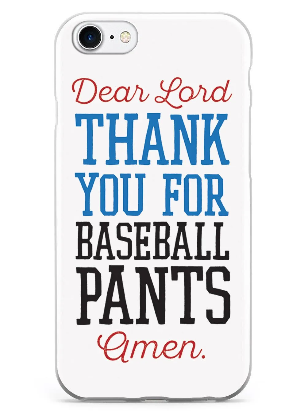 Thank You For Baseball Pants - Baseball Case