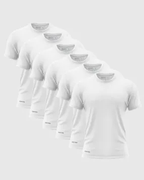 White Core T-Shirt (6 Pack)