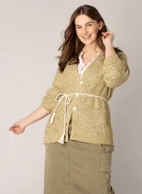 Yaslin - Loose-knit Cardigan